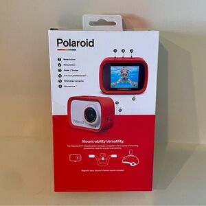 Polaroid NWT ID757 Waterproof Action Camera Digital New In Box 720p 12.1mp